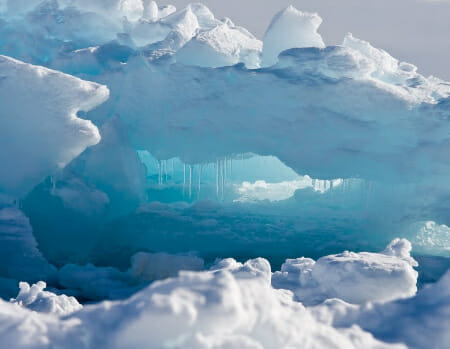 Icebergs tor God's presence Rajinder Singh Ji